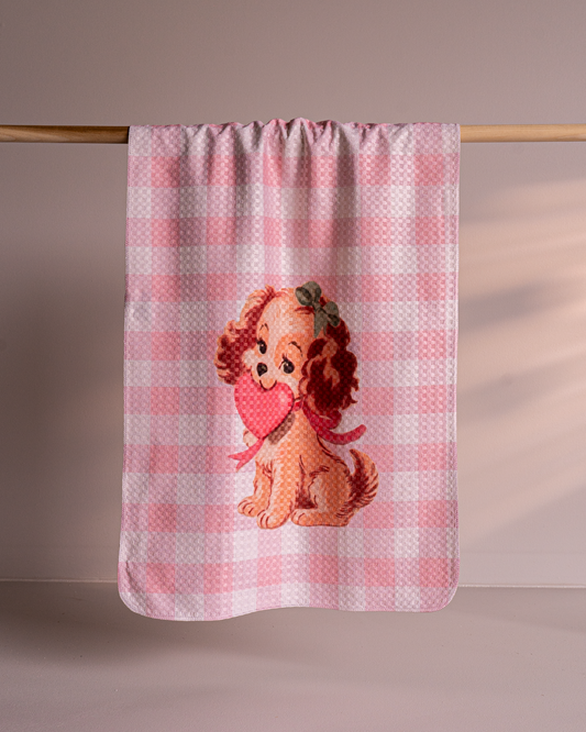 Puppy Gingham
