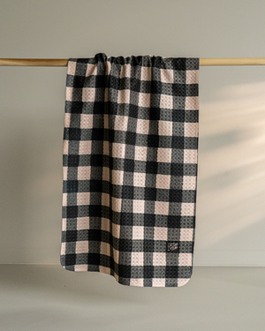 Tan Black Flannel