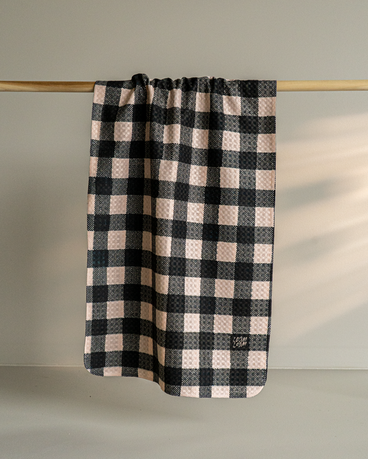 Tan Black Flannel