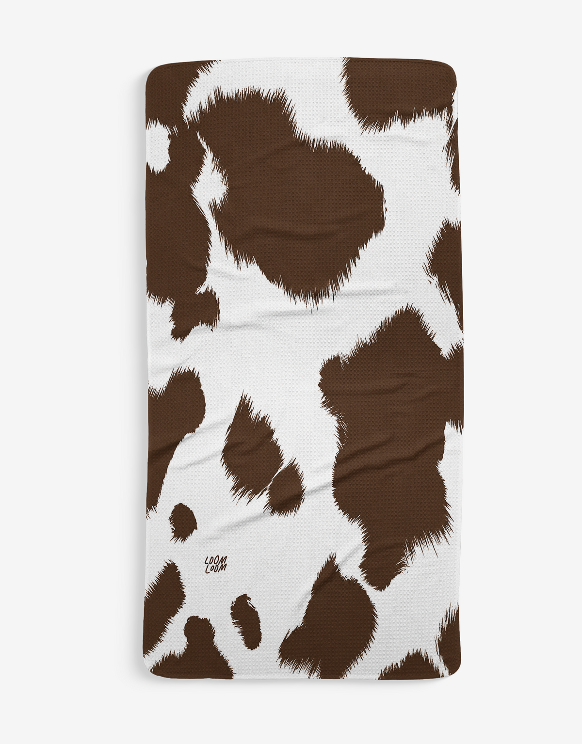 Cow Hide Bath Towel