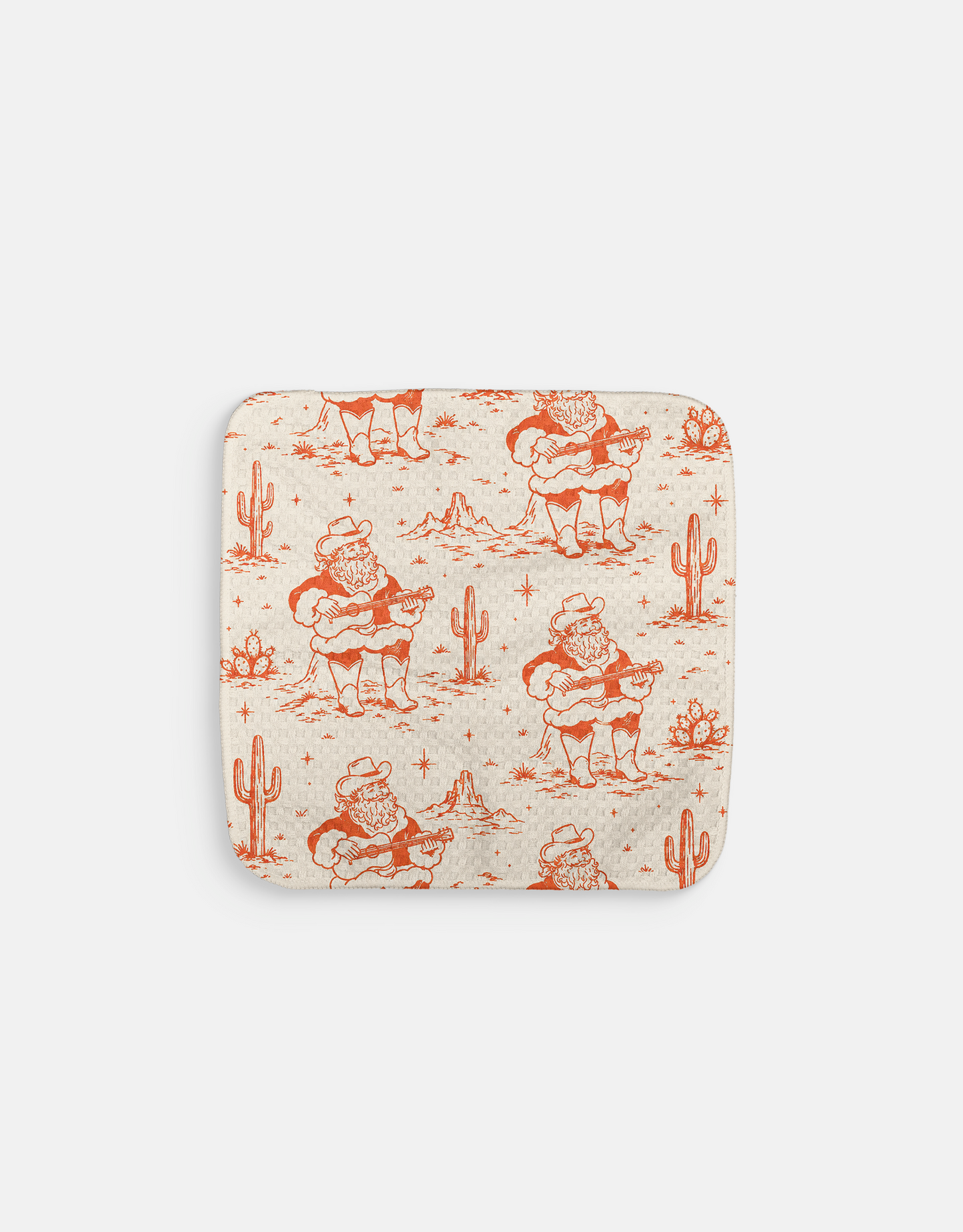 Desert Santa Dishcloth