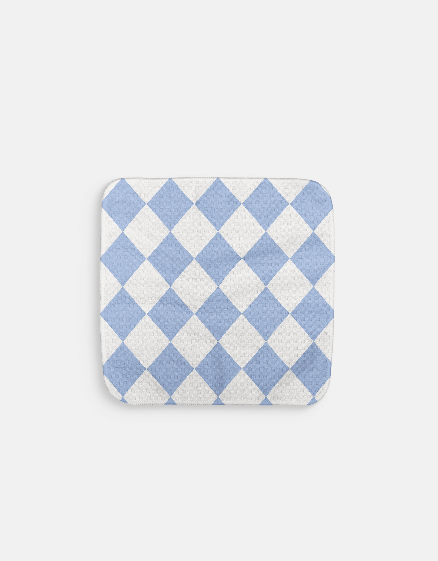 Periwinkle Diamond Dishcloth