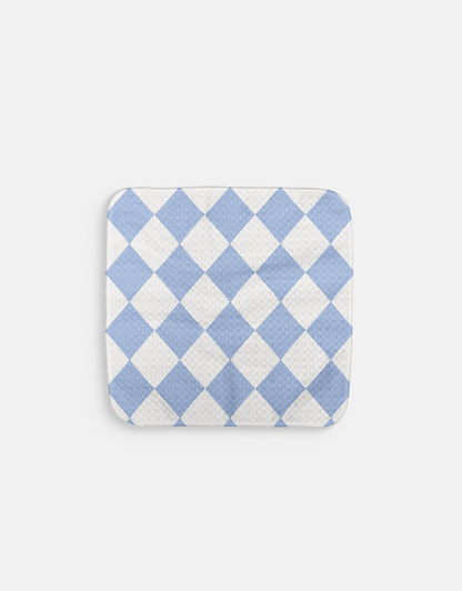 Periwinkle Diamond Dishcloth