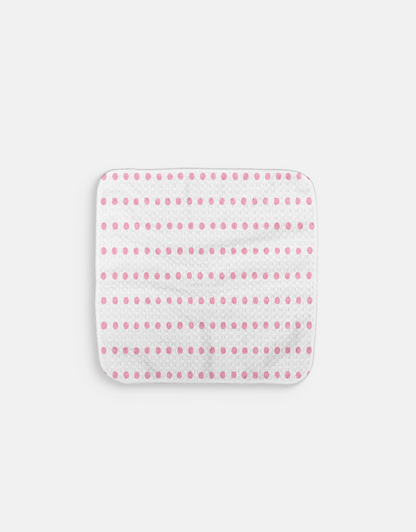 Pink Seed Stripe Dishcloth