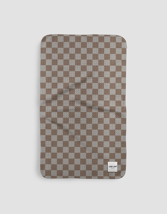 Tan Checkerboard