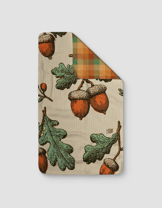 Acorn Plaid Reversible - Loom Loom