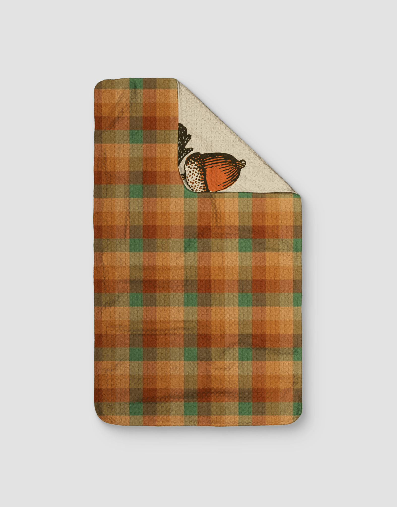 Acorn Plaid Reversible - Loom Loom
