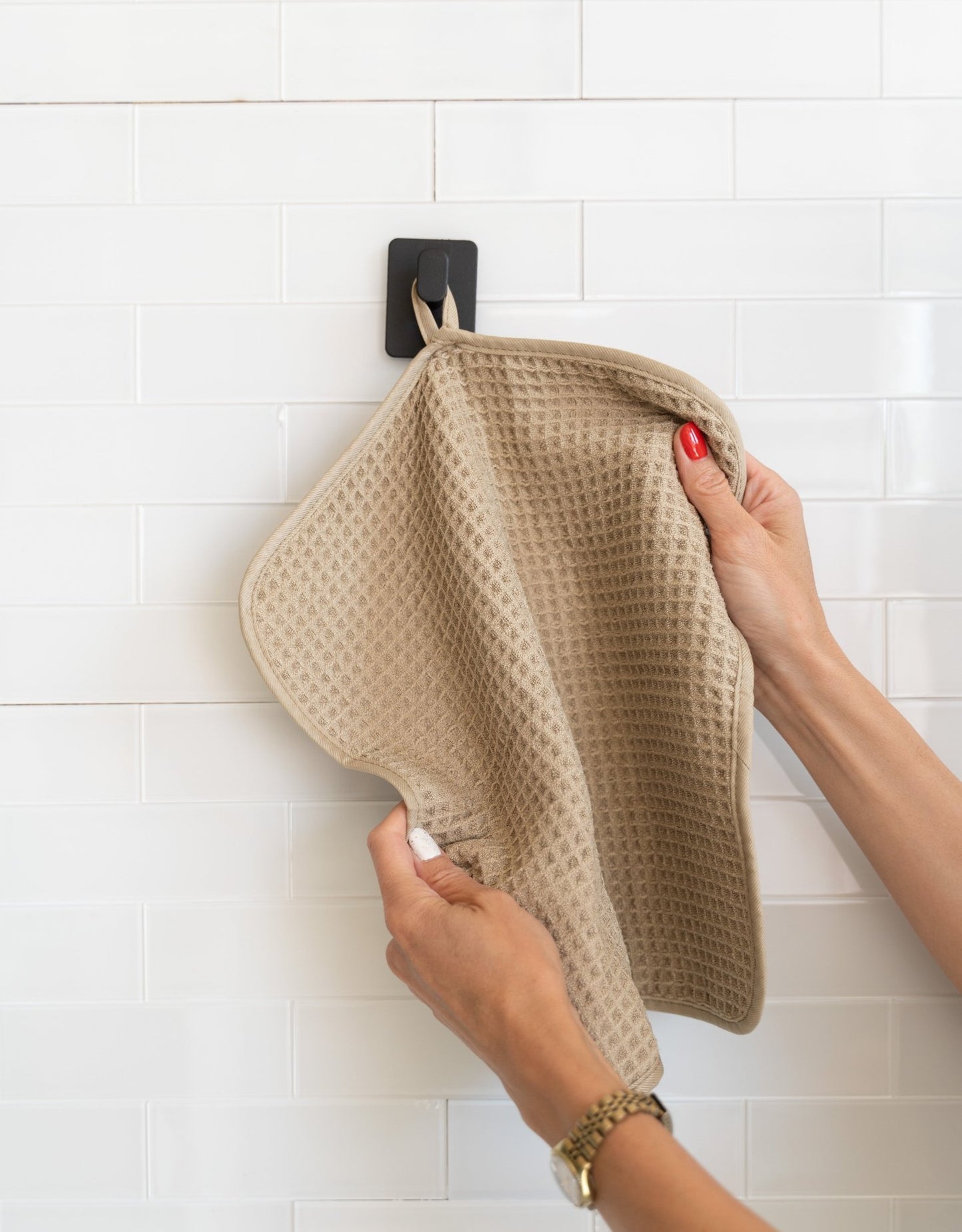 Almond Sunday Face Towel - Loom Loom
