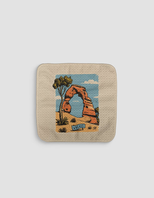 Arches 2 Dishcloth - Loom Loom