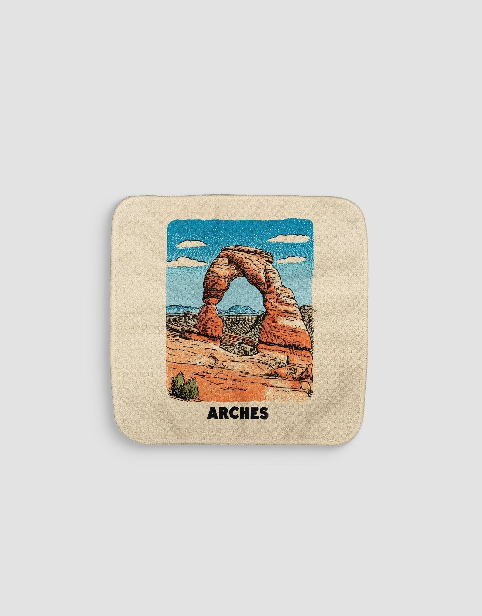 Arches Dishcloth - Loom Loom