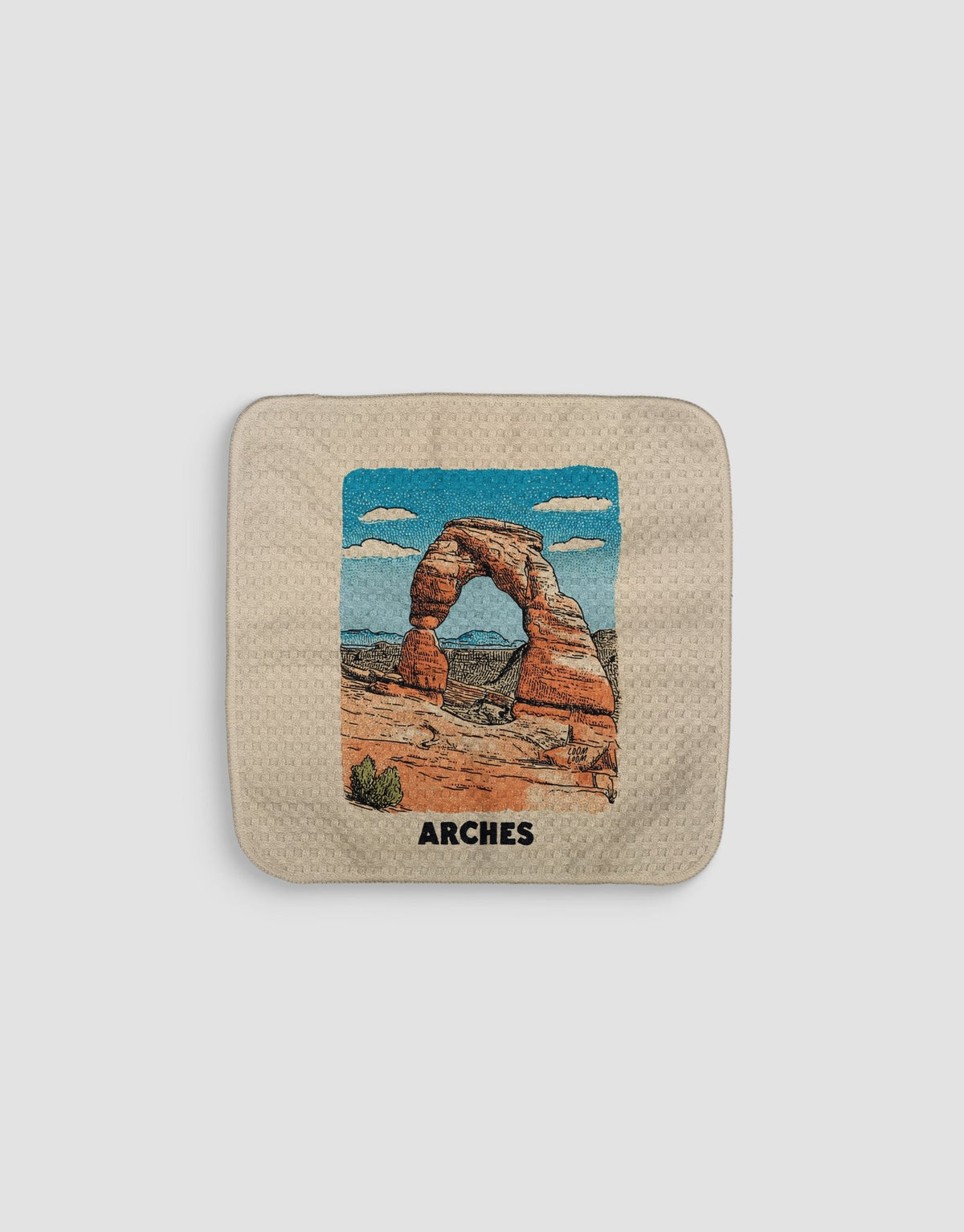 Arches Dishcloth - Loom Loom