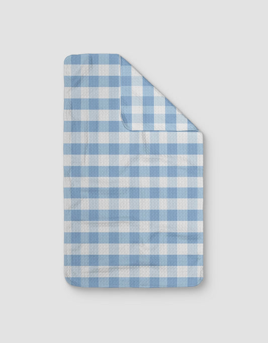 Baby Blue Gingham - Loom Loom