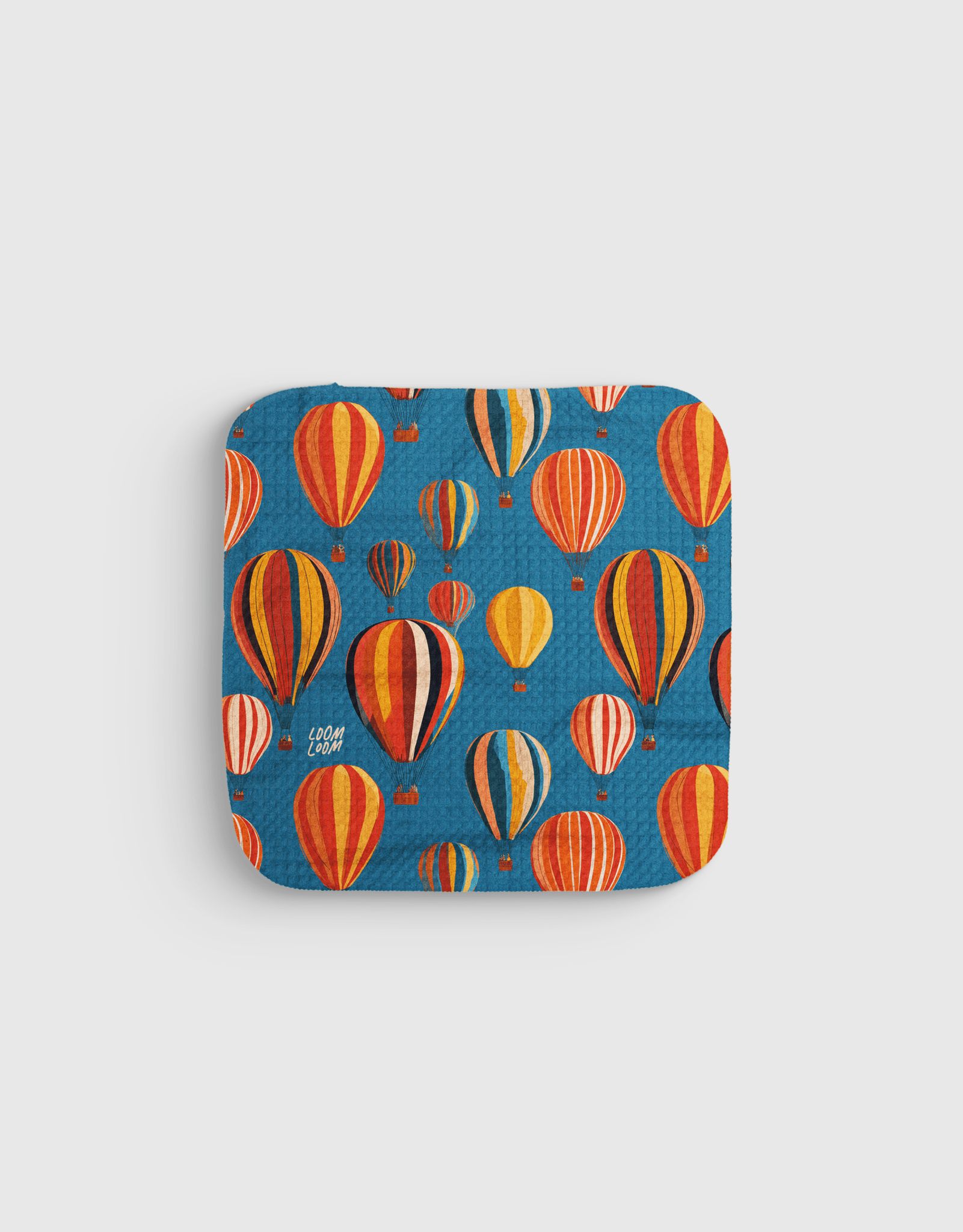 Balloons In The Sky Dishcloth - Loom Loom