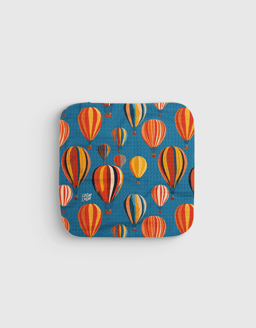 Balloons In The Sky Dishcloth