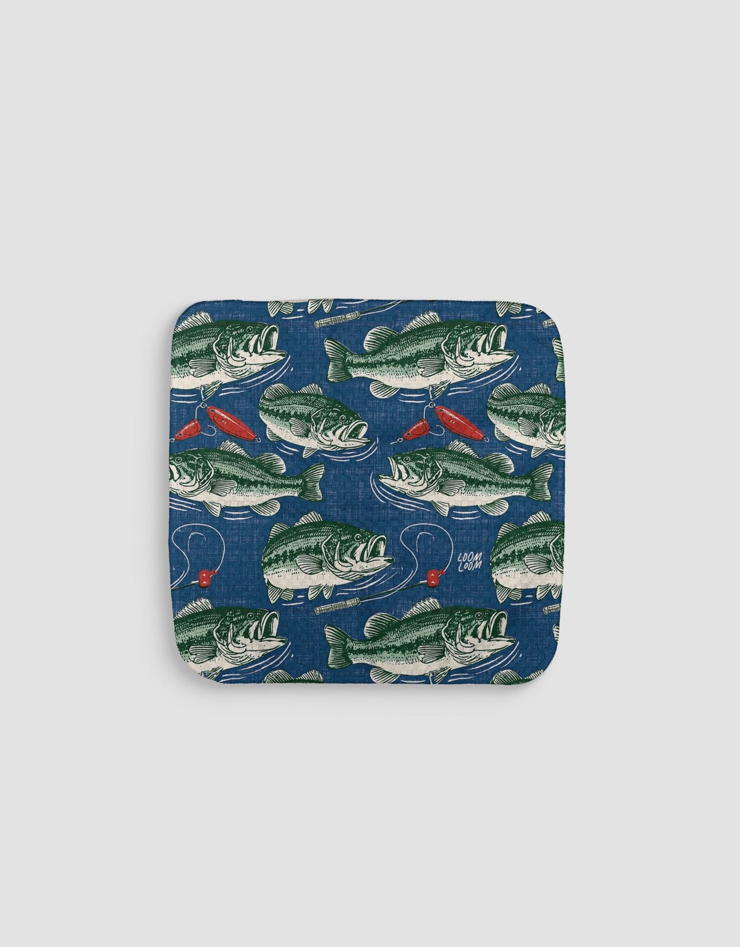 Bass Dishcloth - Loom Loom