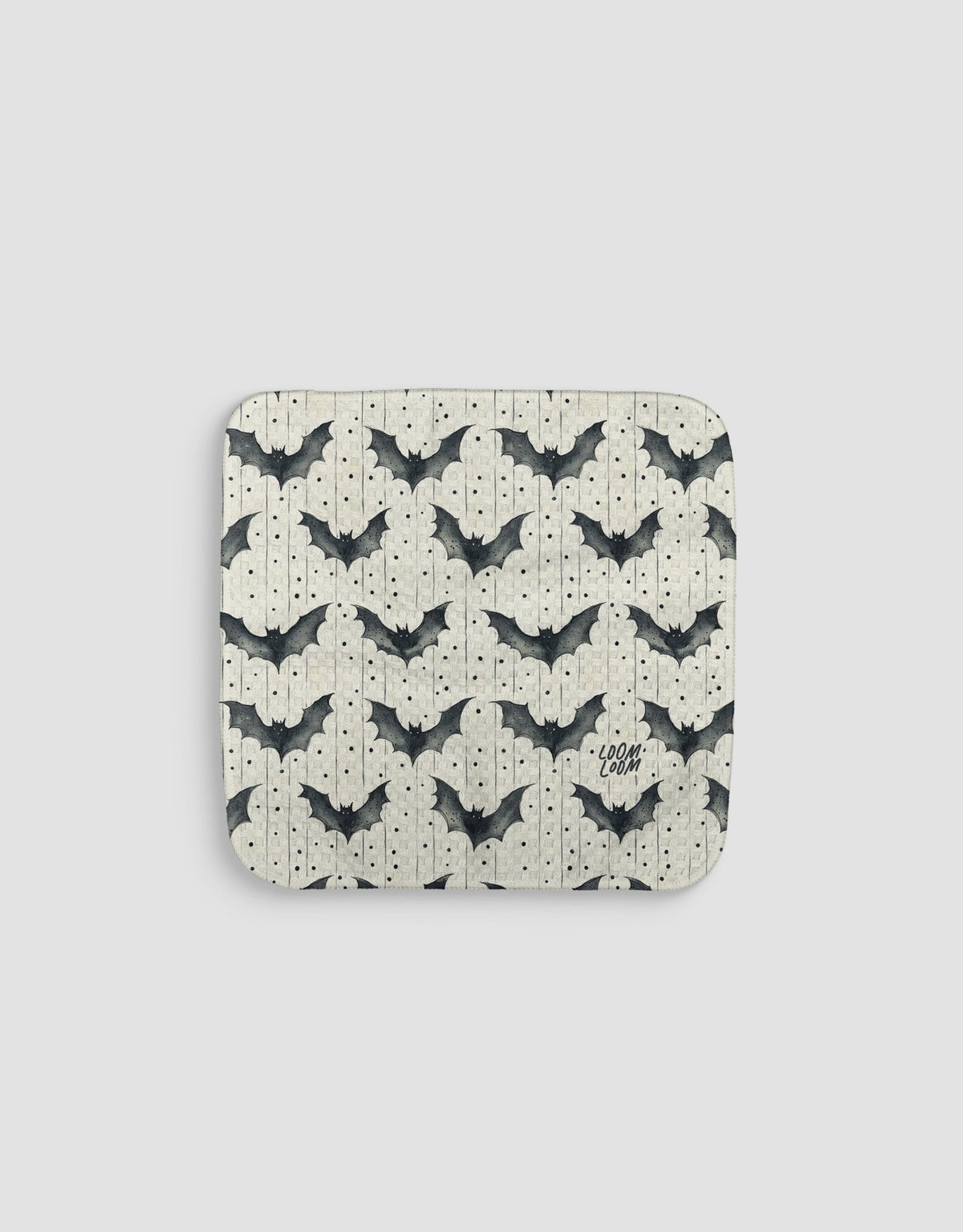 Bat Stripes Dishcloth - Loom Loom