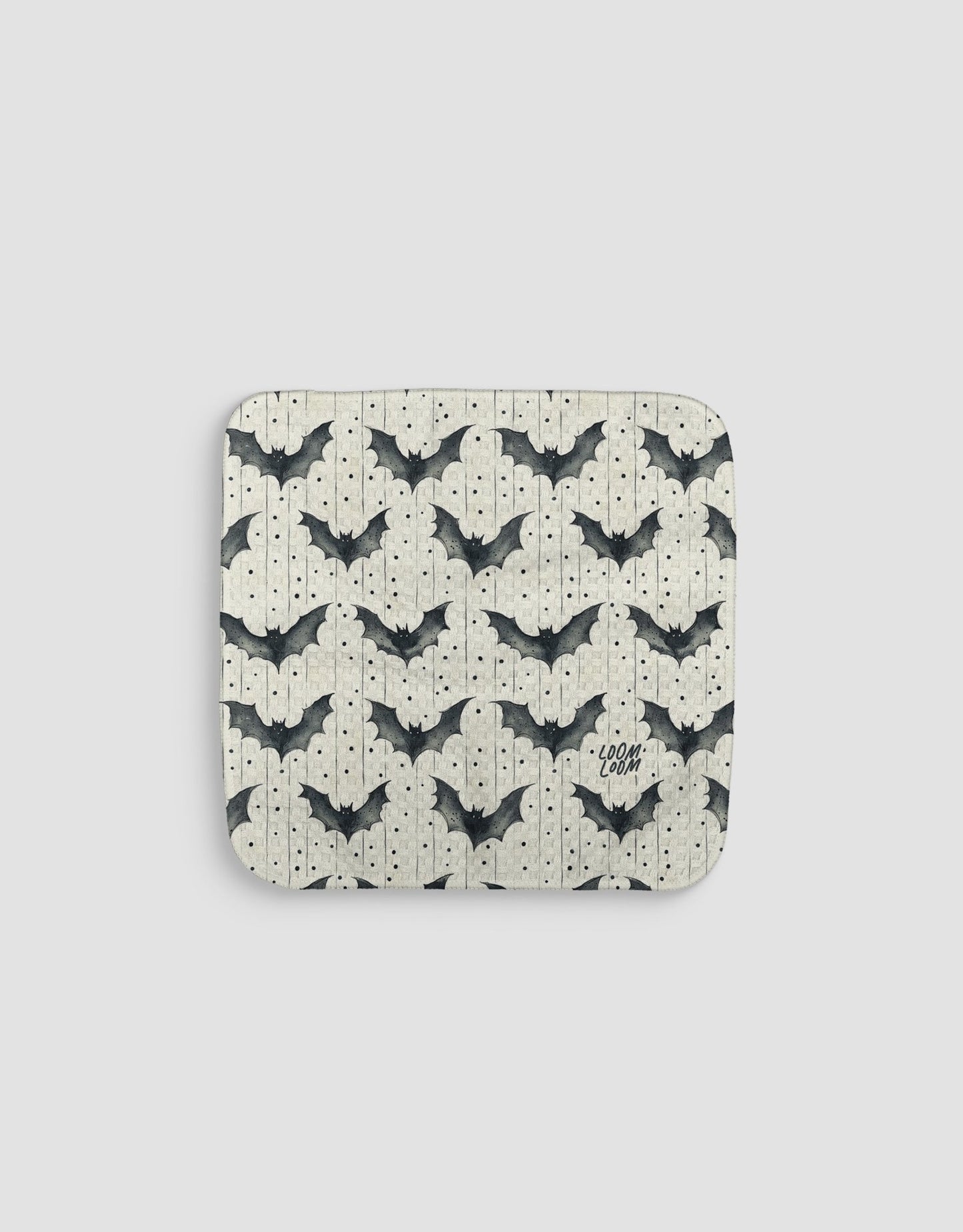 Bat Stripes Dishcloth - Loom Loom