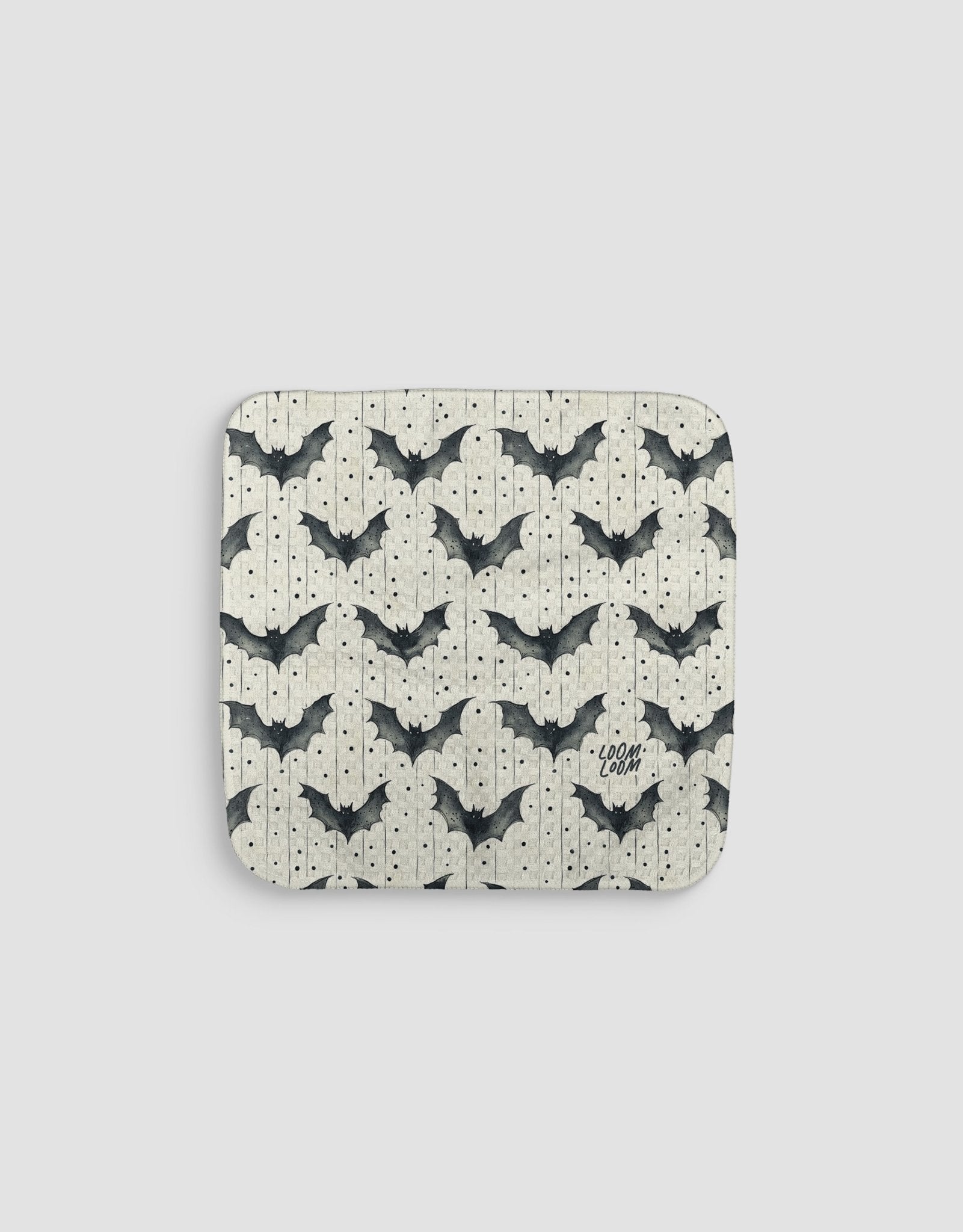 Bat Stripes Dishcloth - Loom Loom
