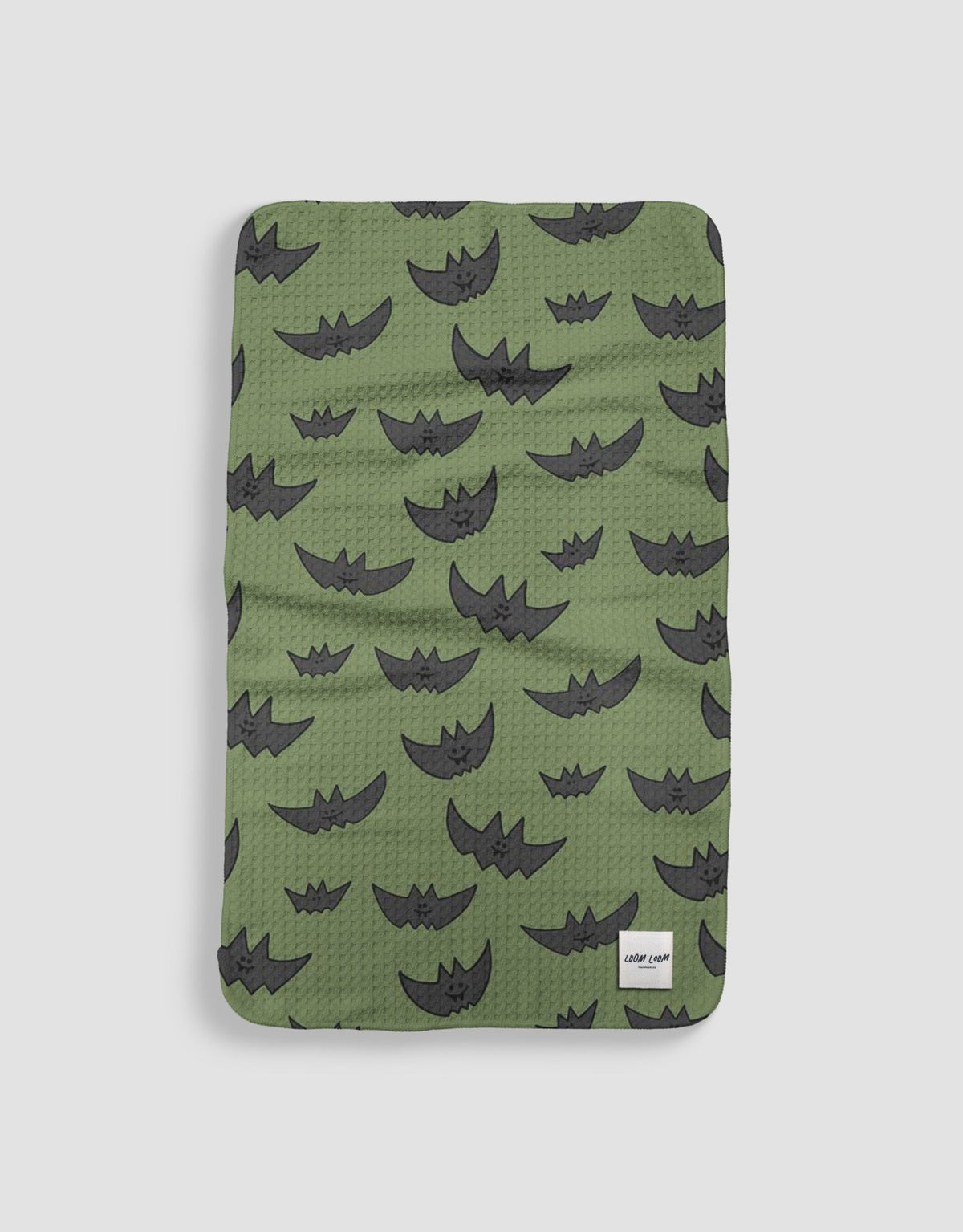 Bats - Olive - Loom Loom