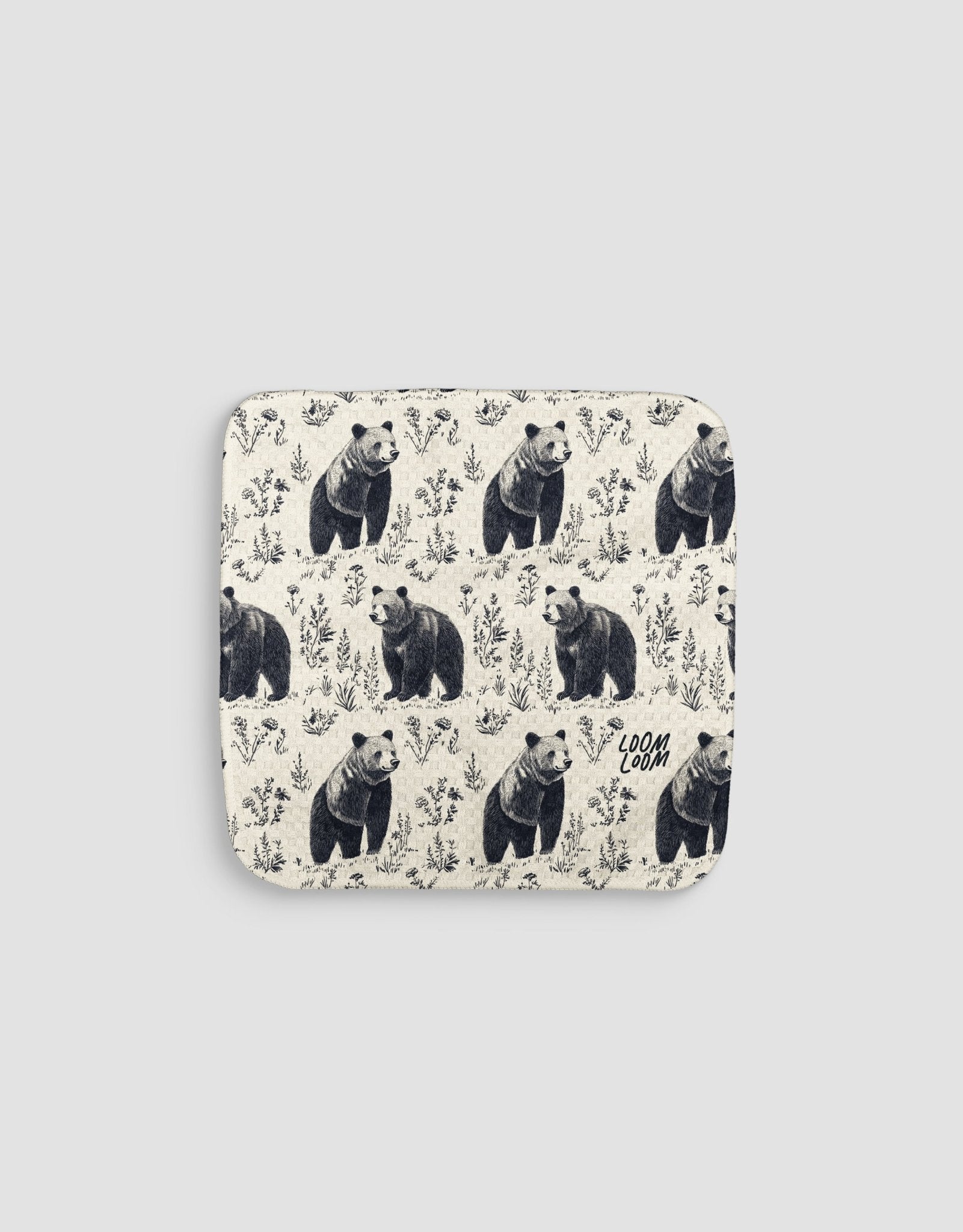 Bears Dishcloth - Loom Loom