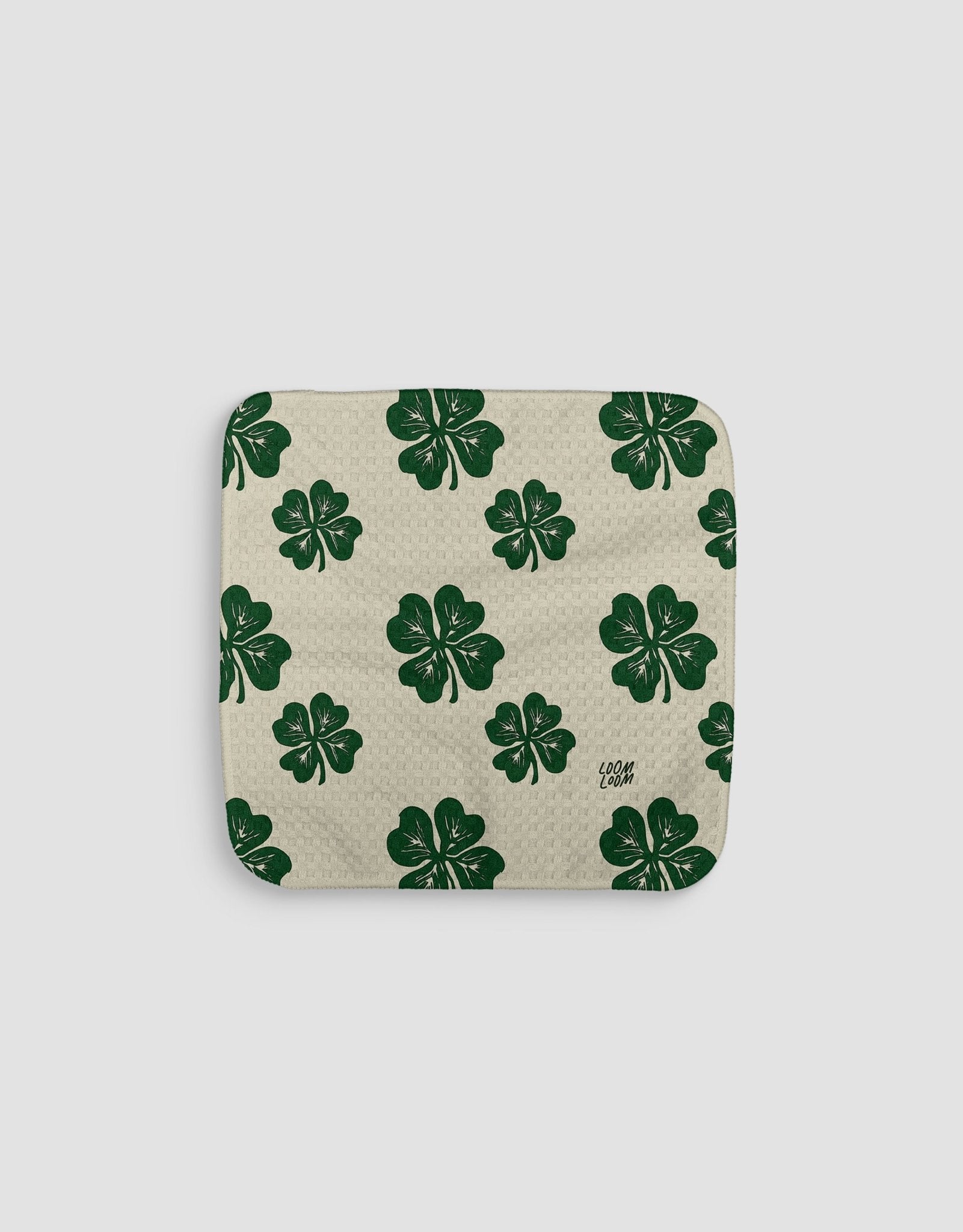 Big & Small Clovers Dishcloth - Loom Loom