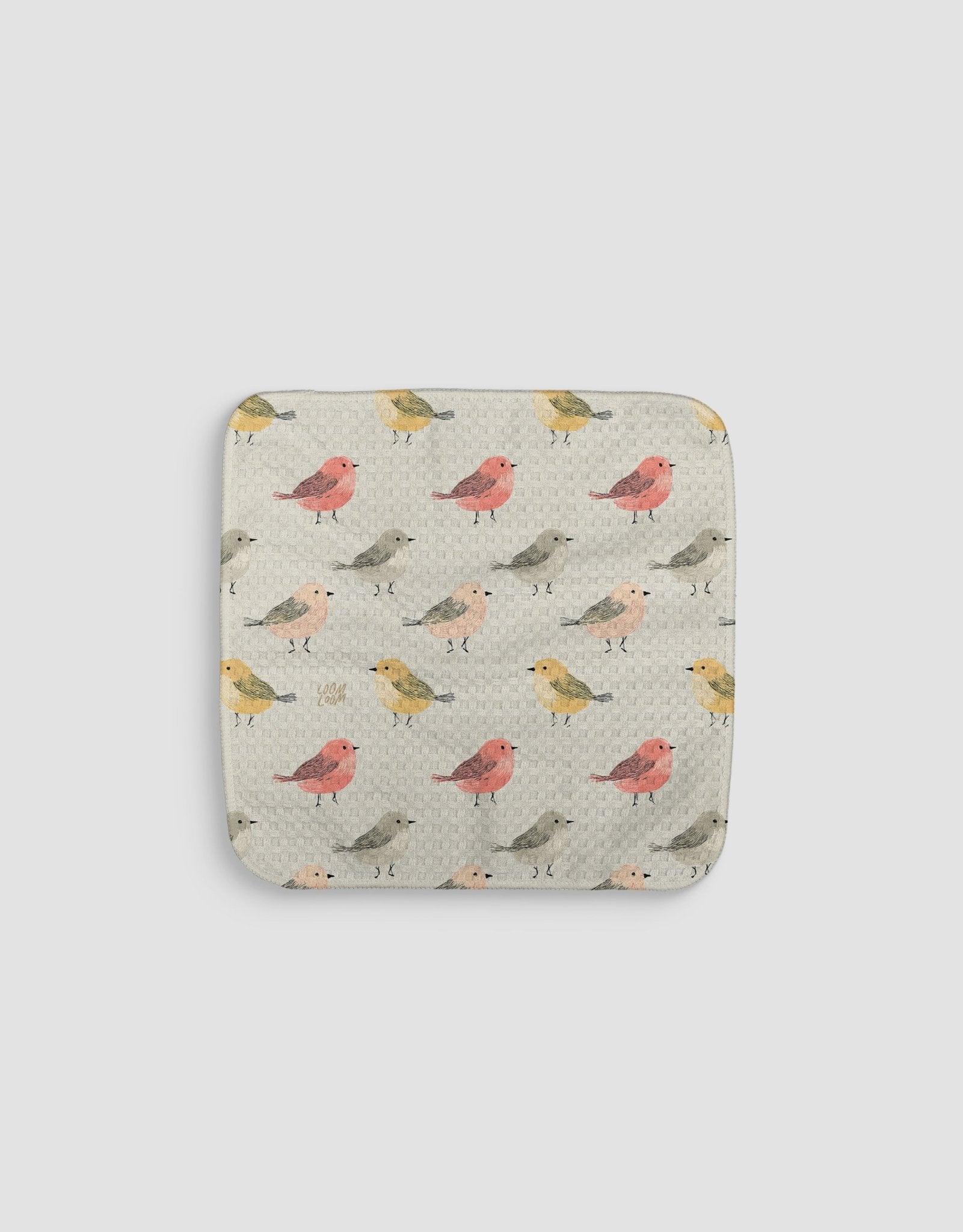 Birdies 2 Dishcloth - Loom Loom