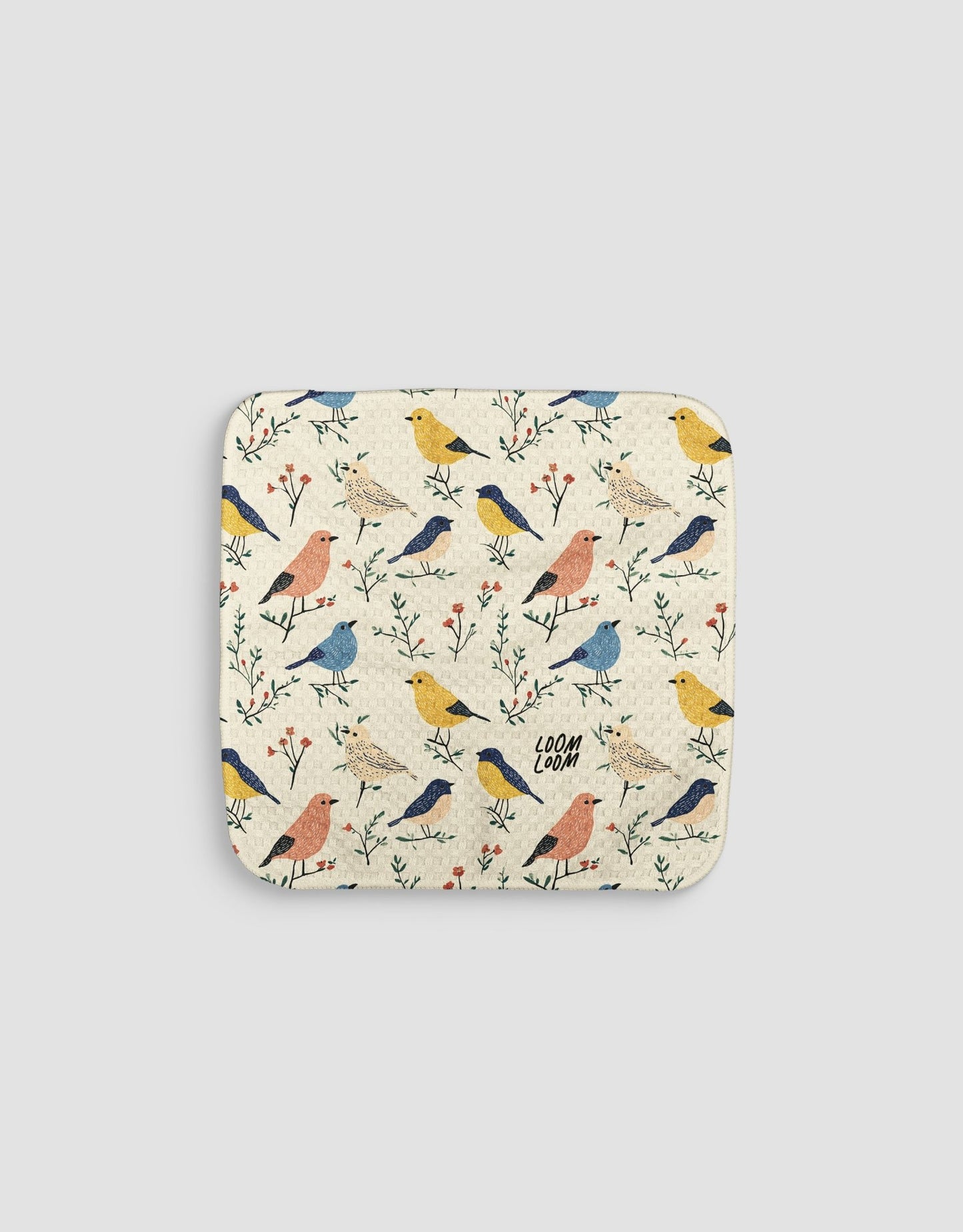 Birdies Dishcloth - Loom Loom