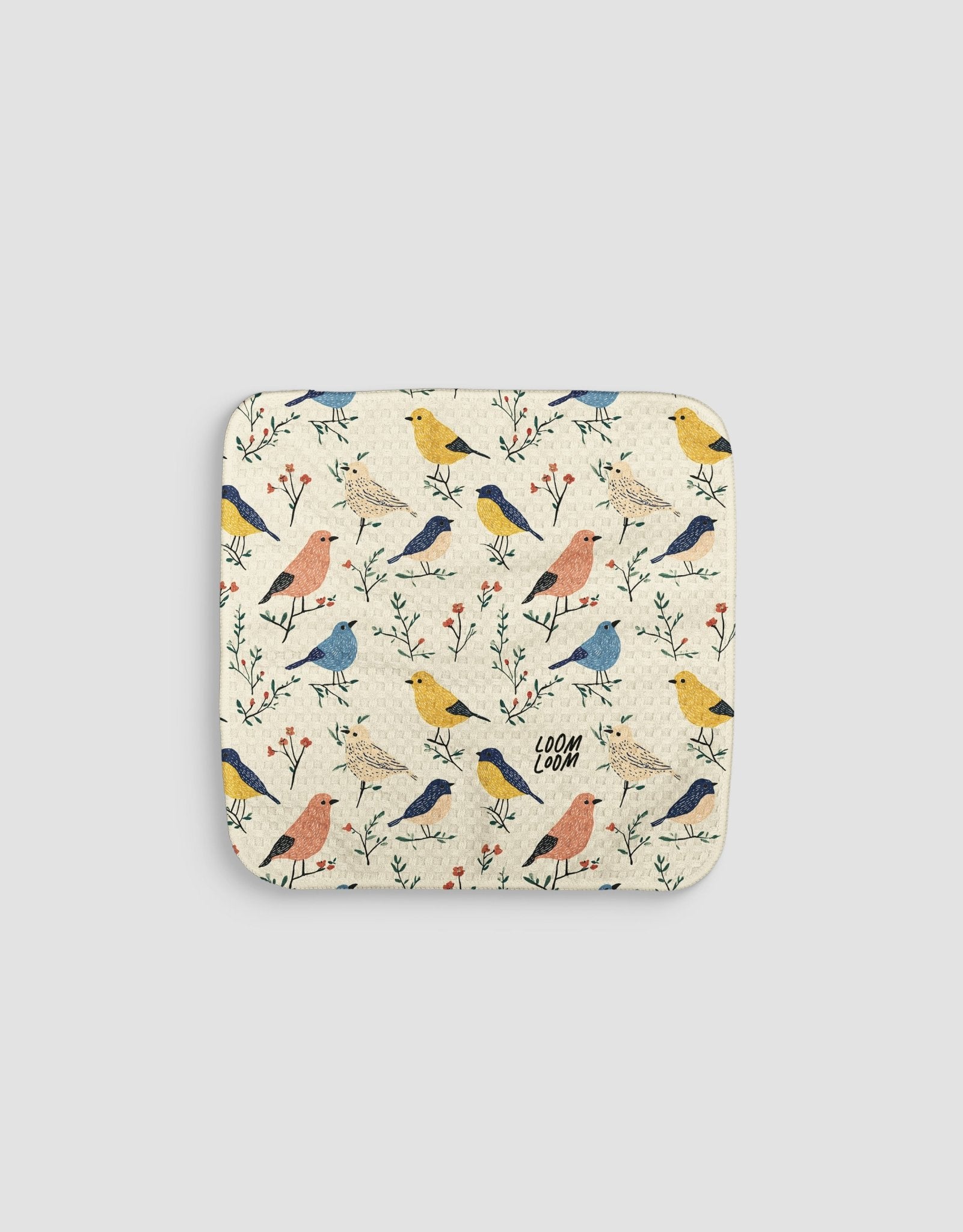 Birdies Dishcloth - Loom Loom