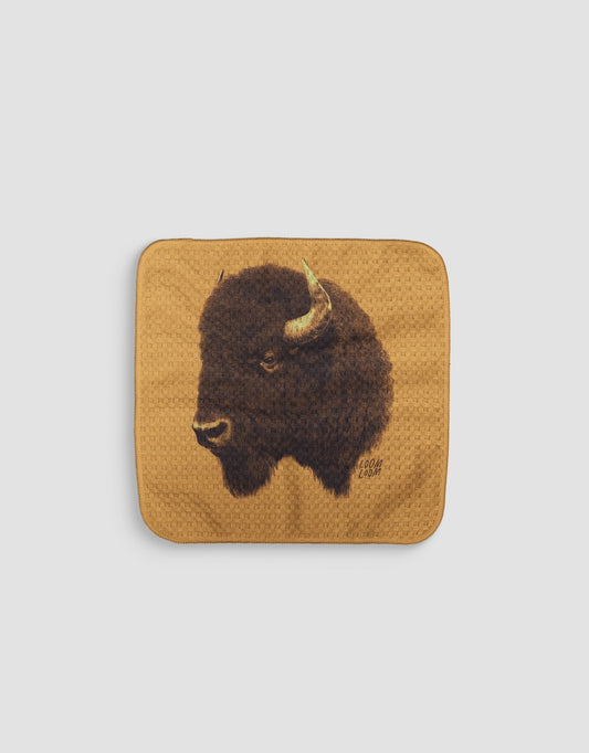 Bison Dishcloth - Loom Loom
