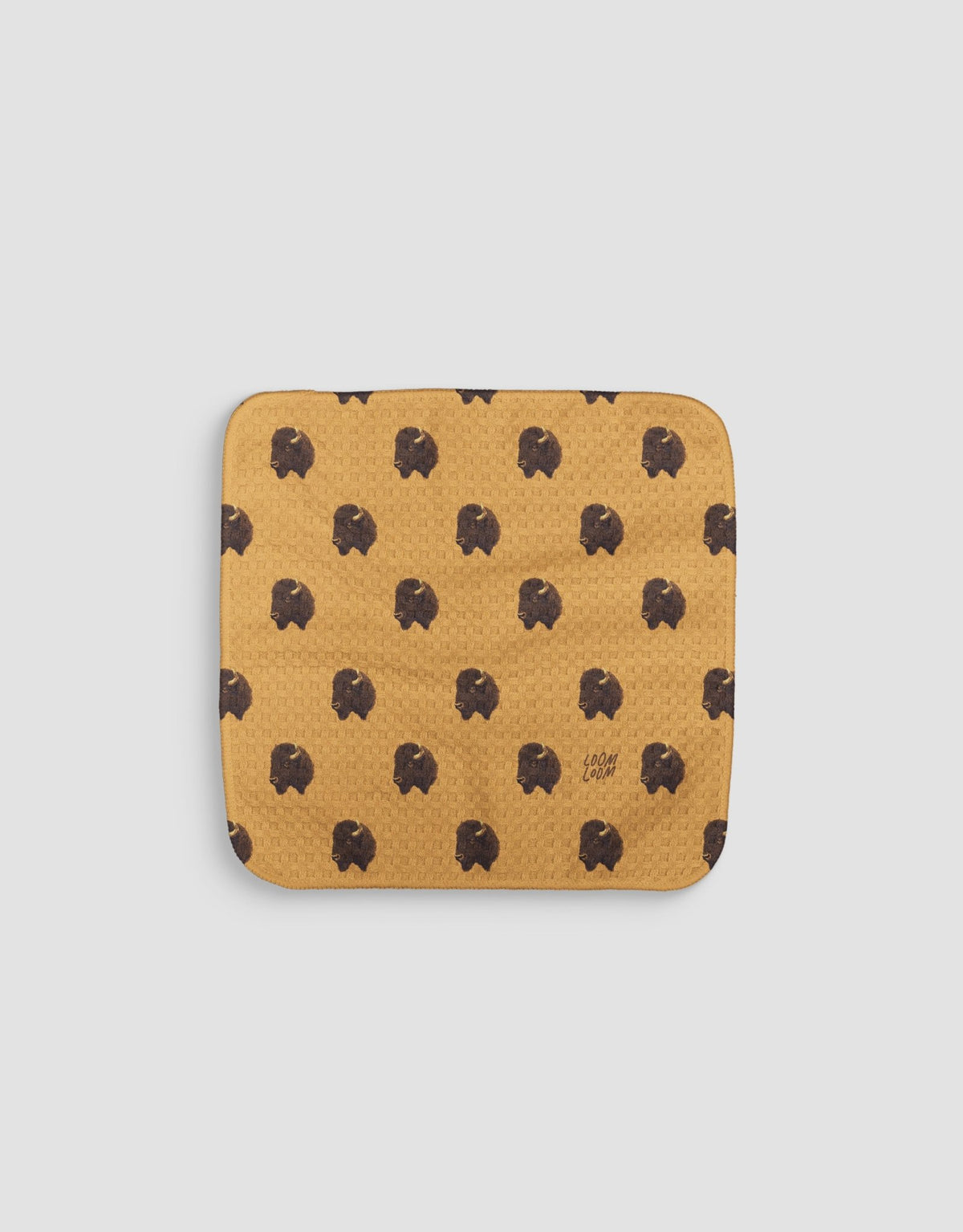 Bison Grid Dishcloth - Loom Loom