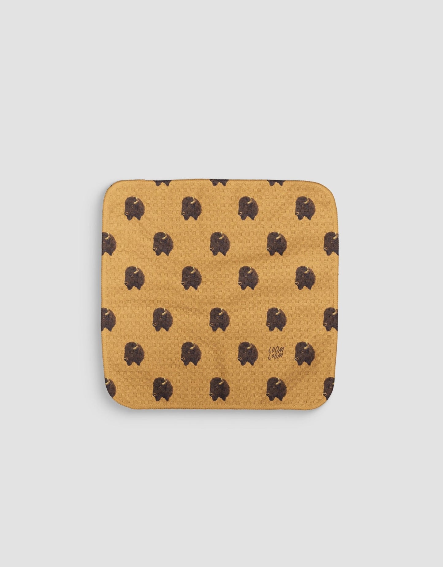 Bison Grid Dishcloth - Loom Loom