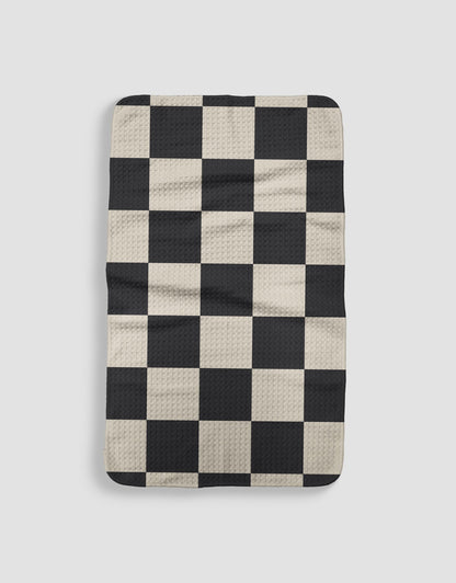 Black & White Checkers - Loom Loom