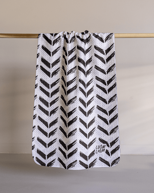 Black White Chevrons - Loom Loom