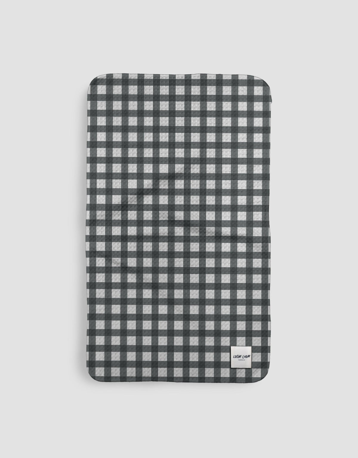 Black White Gingham - Loom Loom