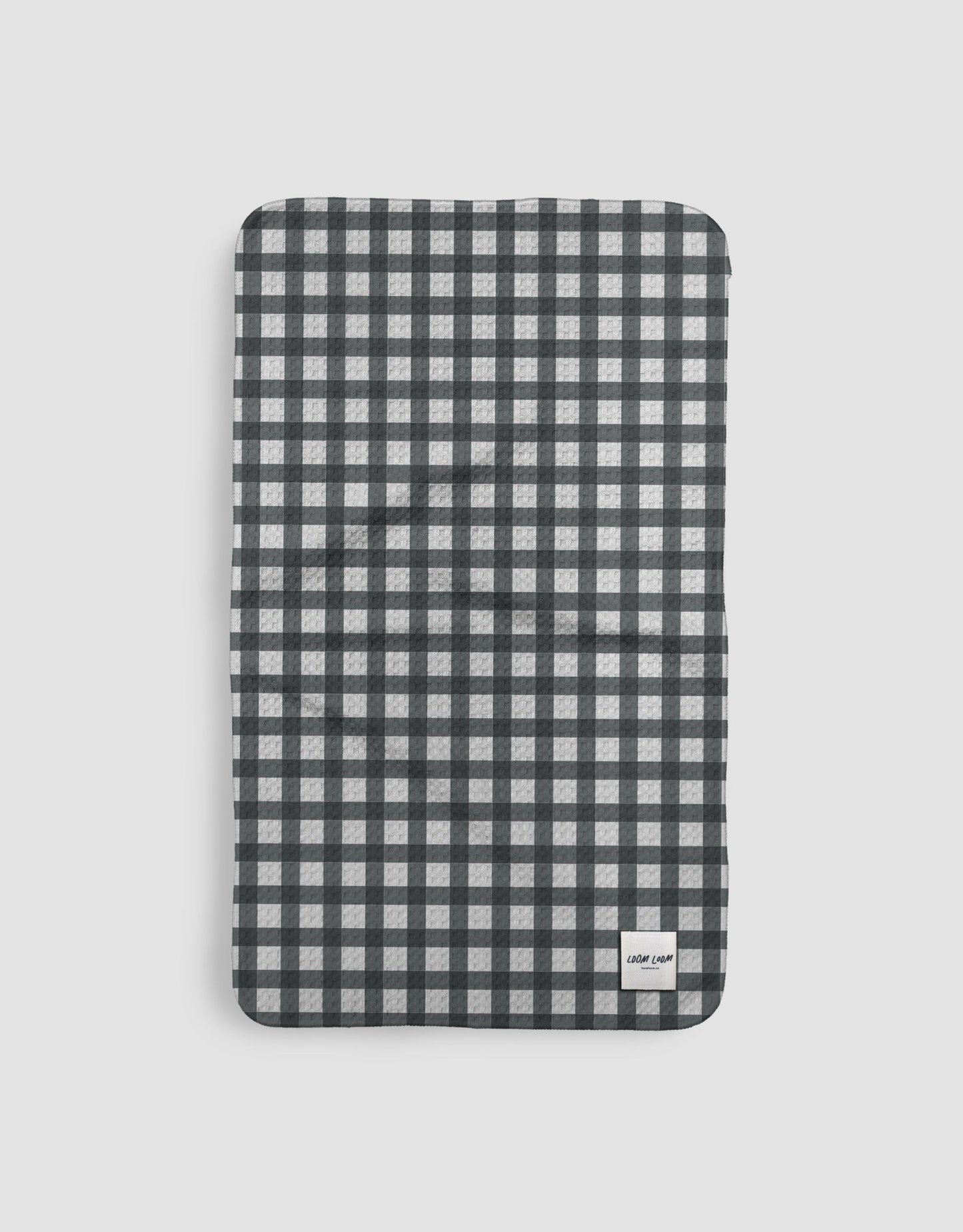 Black White Gingham - Loom Loom