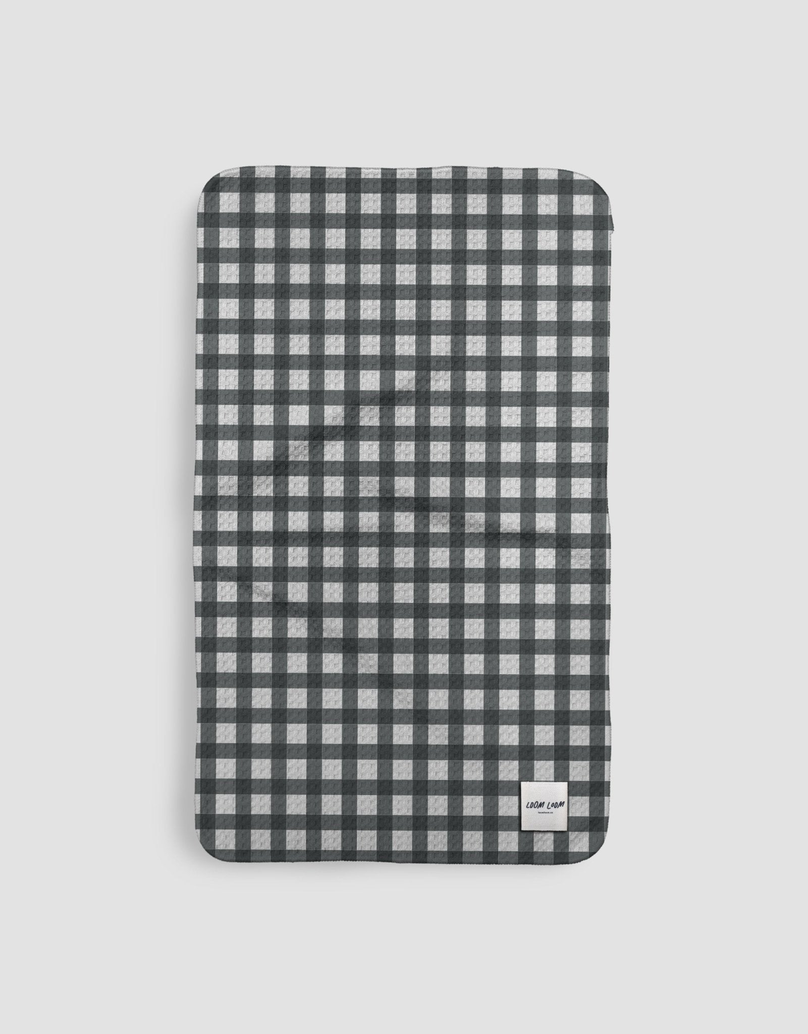 Black White Gingham - Loom Loom