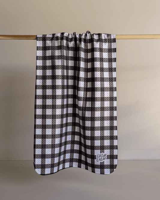 Black White Gingham - Loom Loom