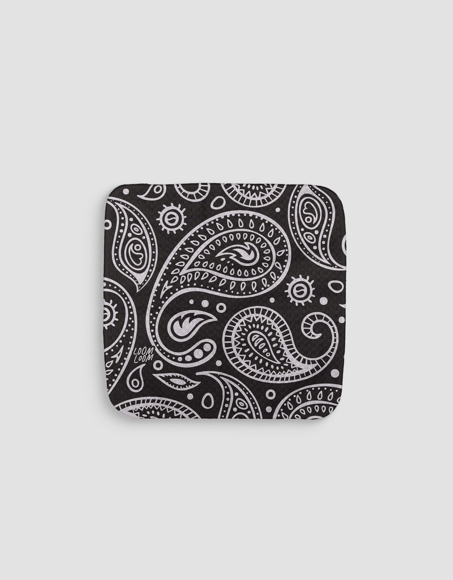 Black Bandana Dishcloth