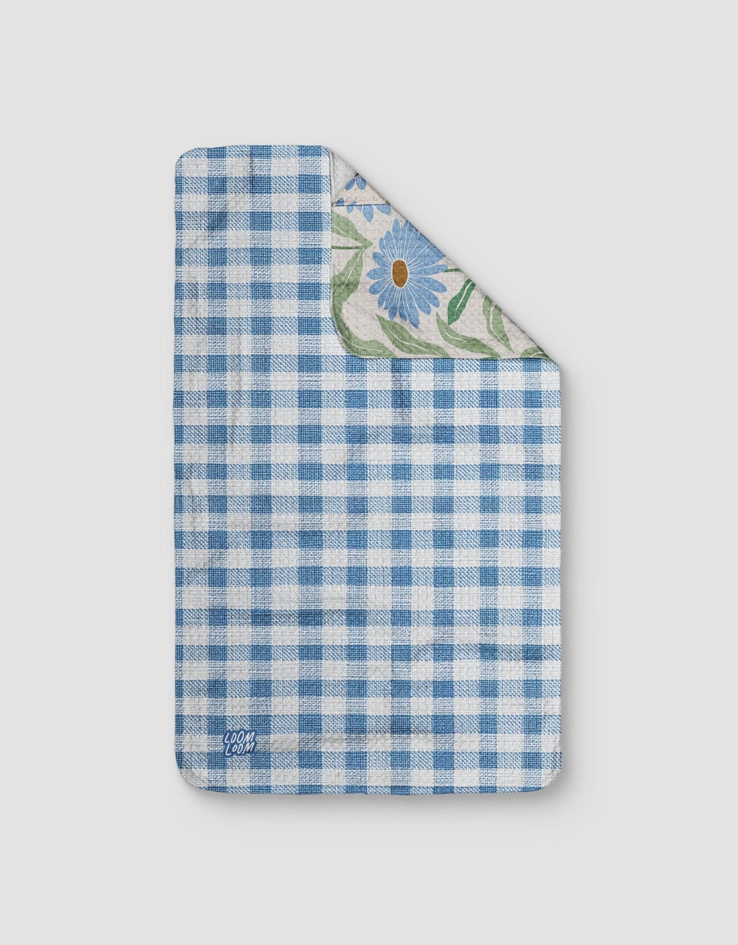 Blooming Gingham Reversible - Loom Loom