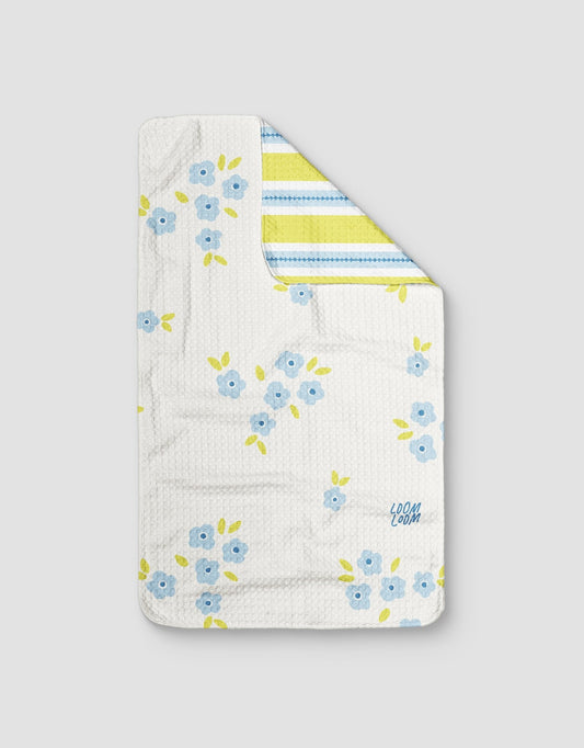 Blue Blooms Reversible - Loom Loom