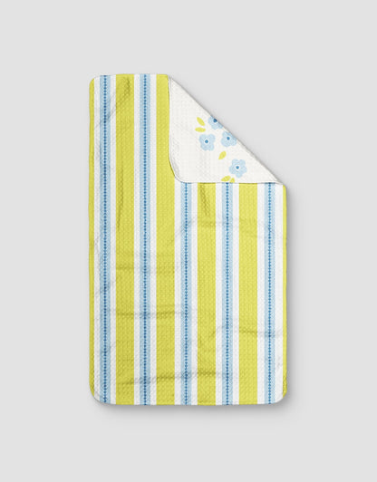 Blue Blooms Reversible - Loom Loom