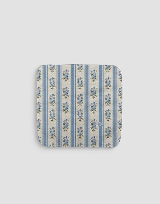 Blue Bouquet Stripes Dishcloth - Loom Loom