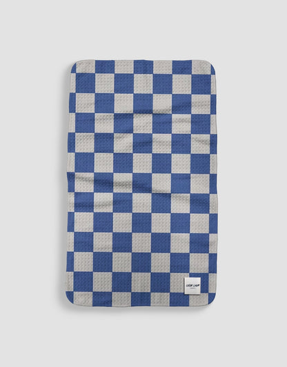 Blue Checkers - Loom Loom