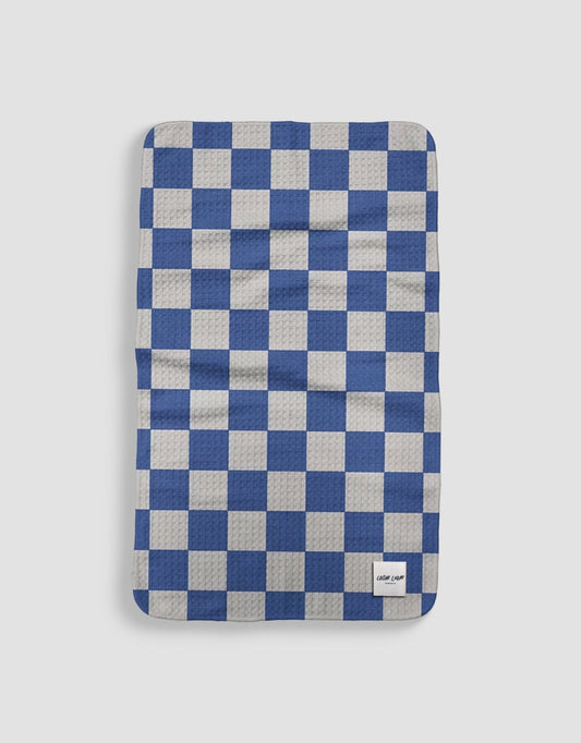 Blue Checkers - Loom Loom