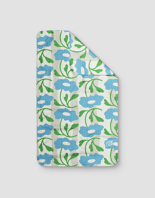 Blue Groove Floral - Loom Loom