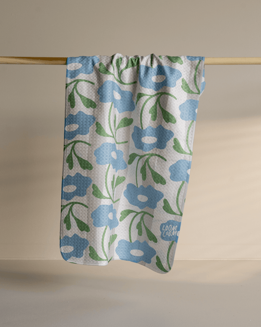 Blue Groove Floral - Loom Loom