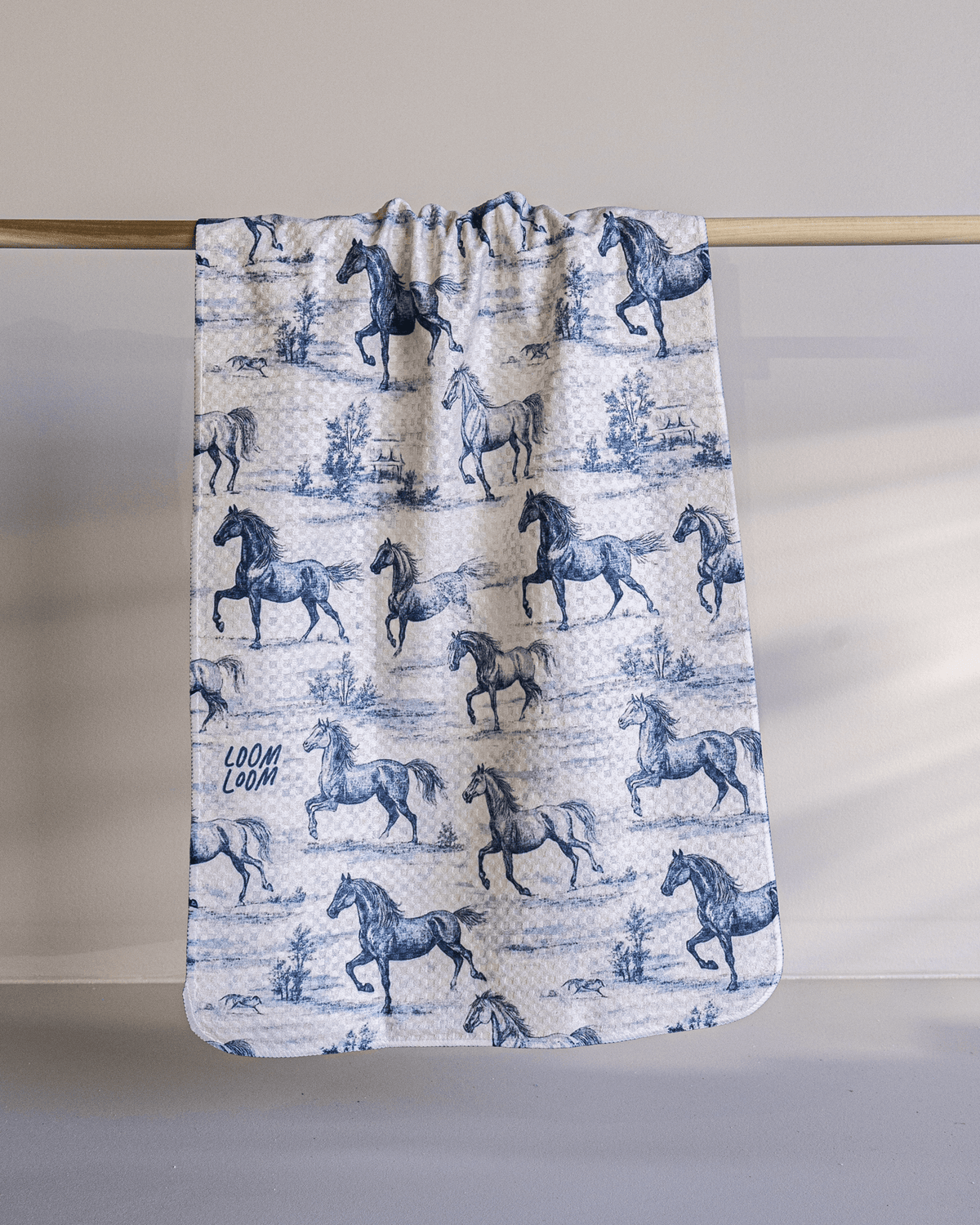 Blue Horsies - Loom Loom