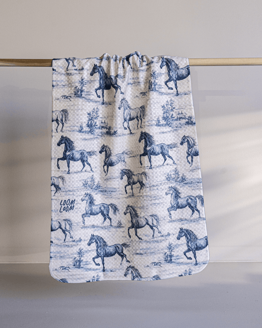 Blue Horsies - Loom Loom