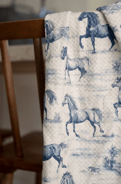 Blue Horsies - Loom Loom