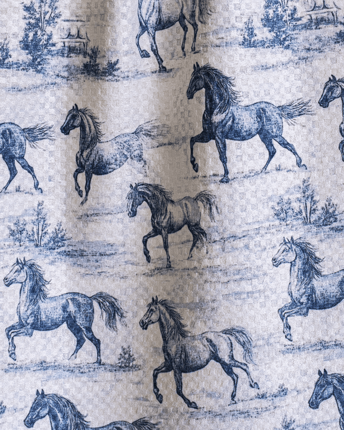 Blue Horsies - Loom Loom